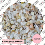 Slow falling paper Confetti - Champagne Blush