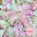 Petal Confetti hydrangea - Light Ivory Light Purple