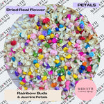 Rainbow Buds® & Jasmine petals Confetti mix