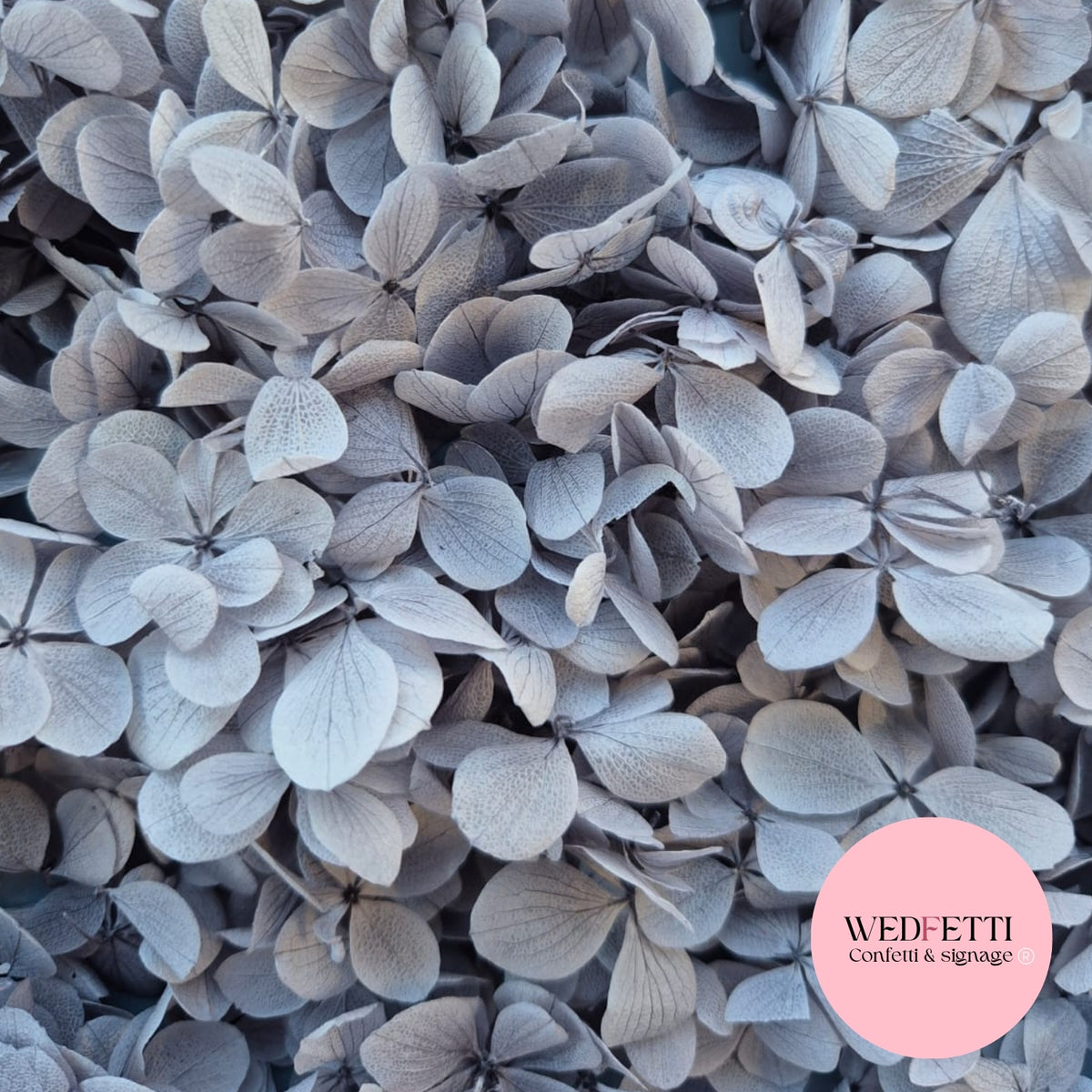FlutterFly® Petal Confetti - Light Dusty Blue