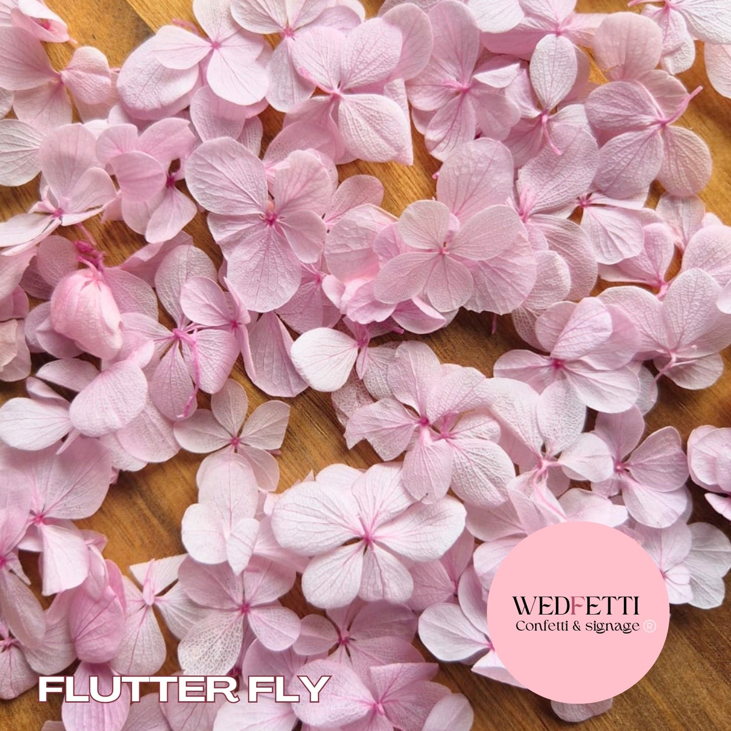 FlutterFly® Petal Confetti - Blush Pink