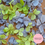 FlutterFly® Petal Confetti - Light Dusty Blue Light Sage