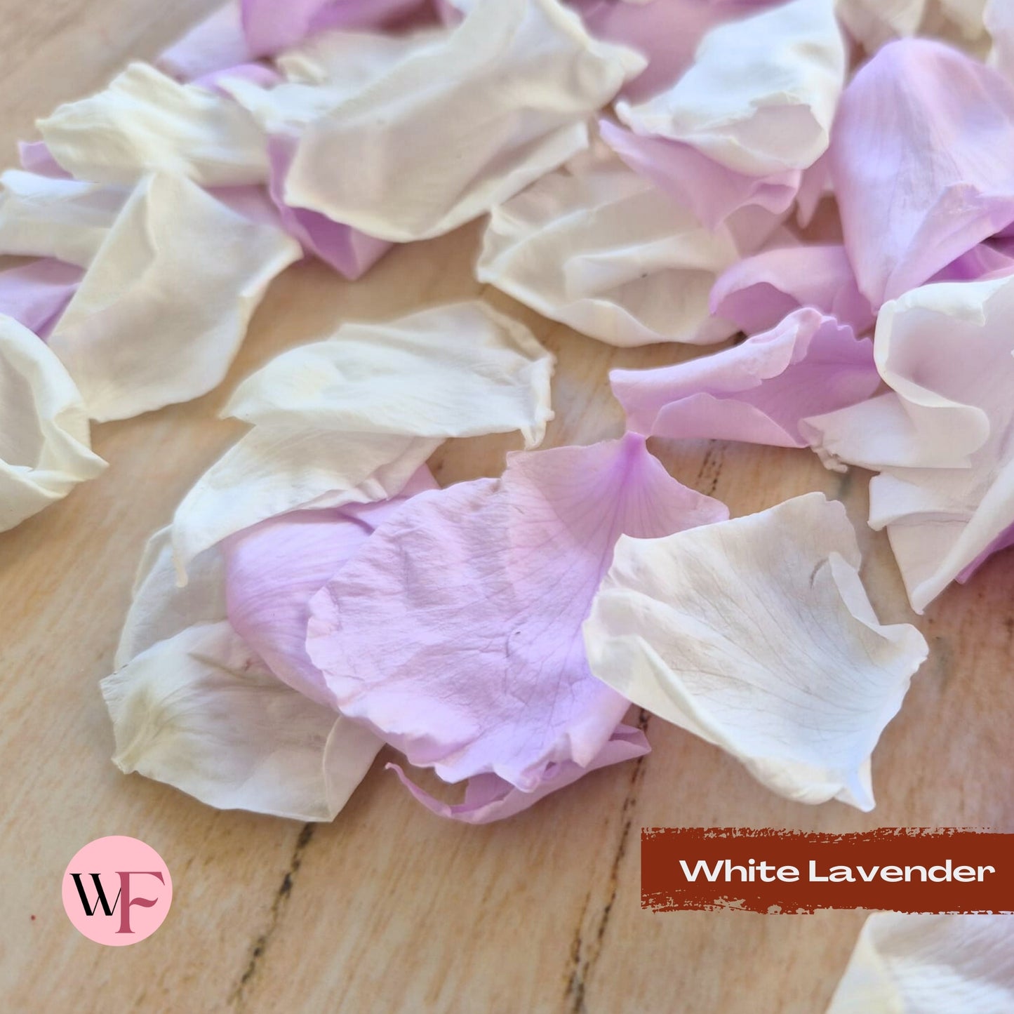 Rose Petals - White Lavender