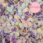 Slow falling paper Confetti - Purple Pastel