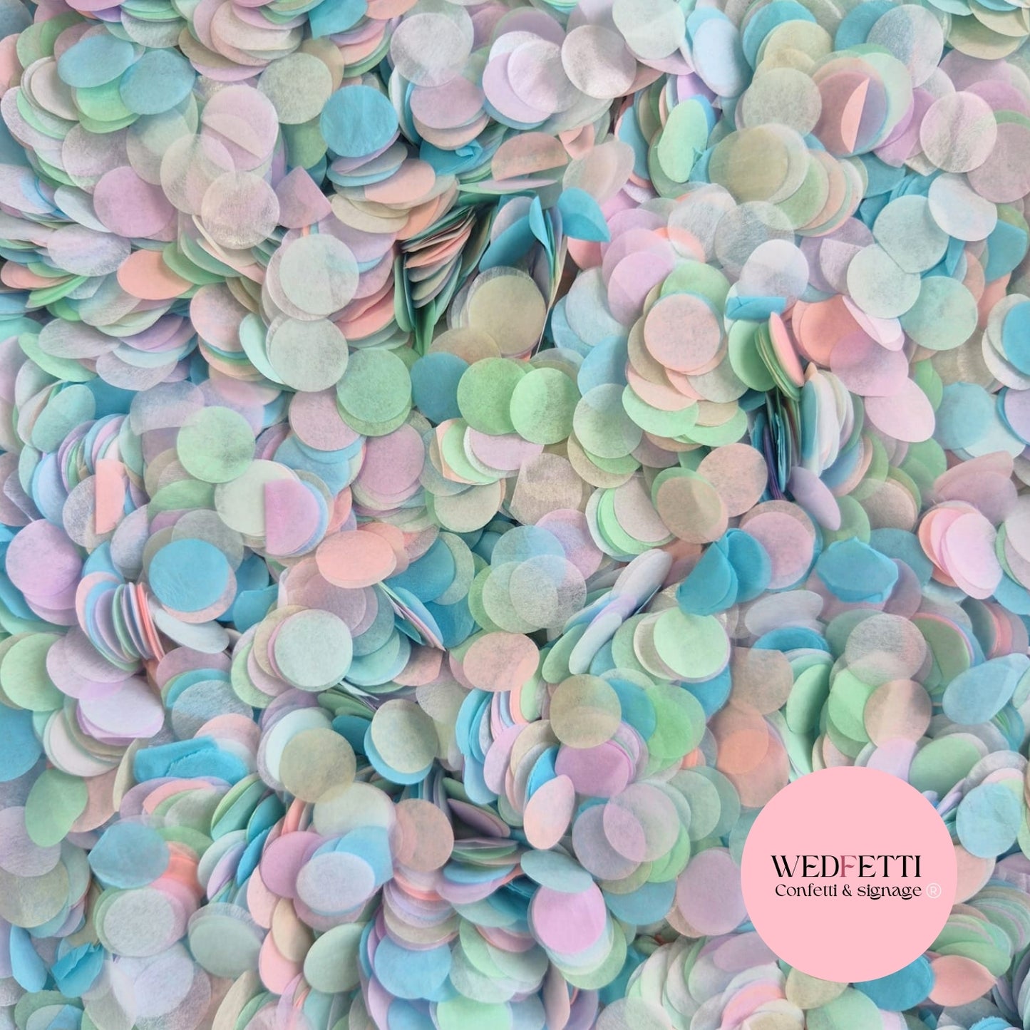 Slow falling paper Confetti - Winter Wonderland