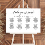 Seating plan WedFetti