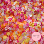 Slow falling paper Confetti - Summer Fruit