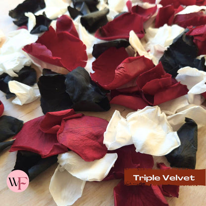 Rose Petals - Triple Velvet