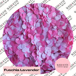 Slow falling paper Confetti - Fuschia Lavender