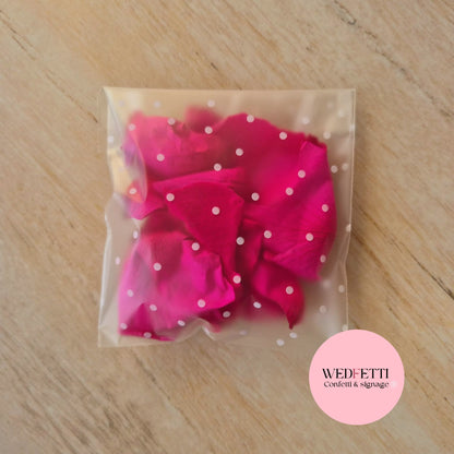 Rose Petals - Fuschia Pink