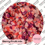 Slow falling paper Confetti - Berry Fruit mix