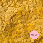 Paper Confetti hearts 1.5cm - Burning Yellow