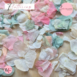 Petal Confetti hydrangea - Pink Turquoise White