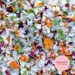Snow Petal Confetti® - Autumn mix + Burgundy Rose petals