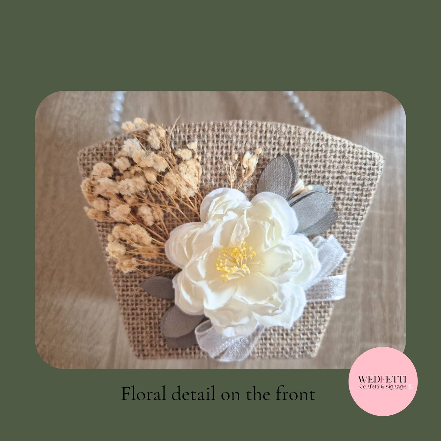 Flower Girl Confetti Basket