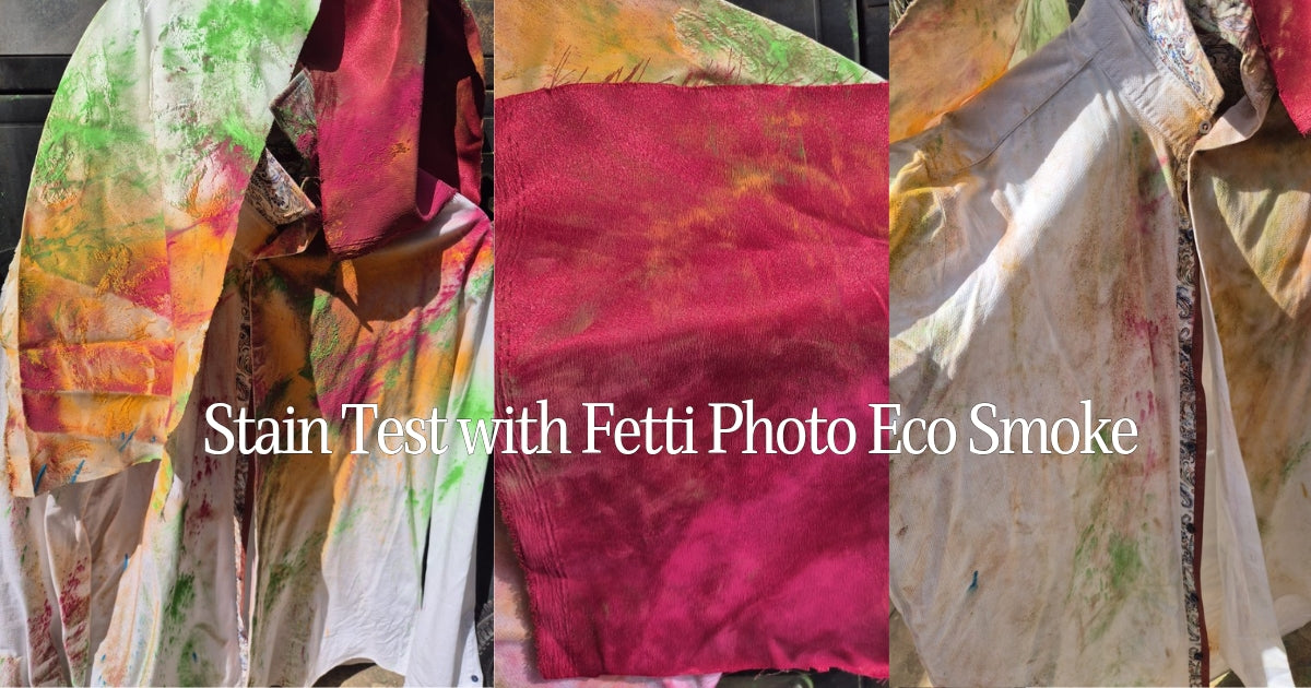 Fetti Photo Smoke – Coloured Eco Photography Smoke Set of 2