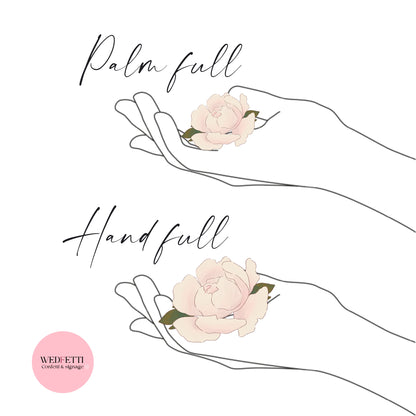 Petal Confetti Marigold with jasmine buds + lavender