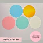 Biodegradable Confetti packets - Plain & B&W (Confetti purchased separately)