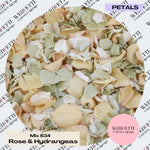 Rose & Hydrangea mix premium petals