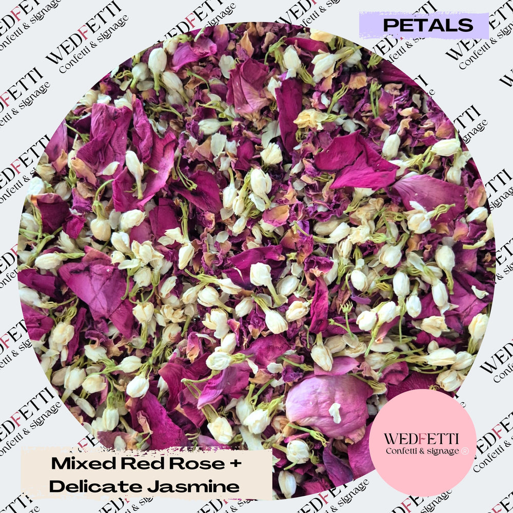 Rose petals  & delicate jasmine