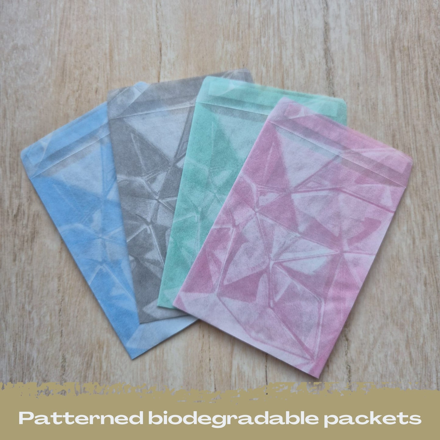 Biodegradable Confetti packets - Colour patterned
