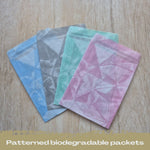 Biodegradable Confetti packets - Colour patterned