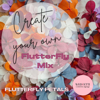 Create your own custom FlutterFly® Petal Confetti mix