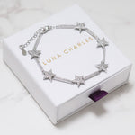 Etta Sparkling Star Bracelet | Silver Plated