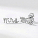 Ettie 'Mrs' Stud Earrings | 925 Sterling Silver