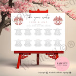 Seating plan 8 WedFetti