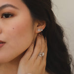 Laila 11:11 Stud Earrings | 925 Sterling Silver