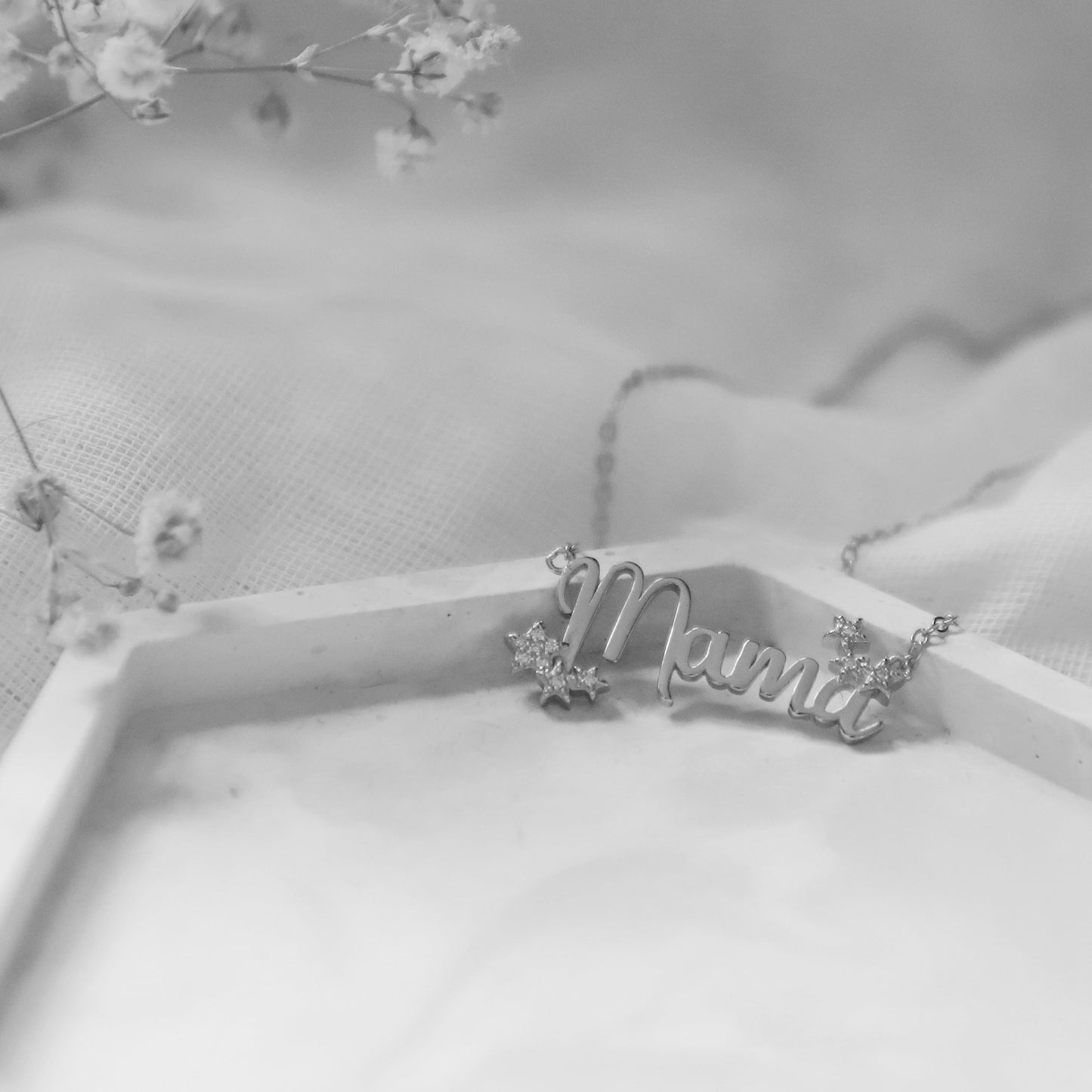Mama Star Necklace | 925 Sterling Silver