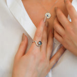 Melike Hammered Twist Ring | 925 Sterling Silver