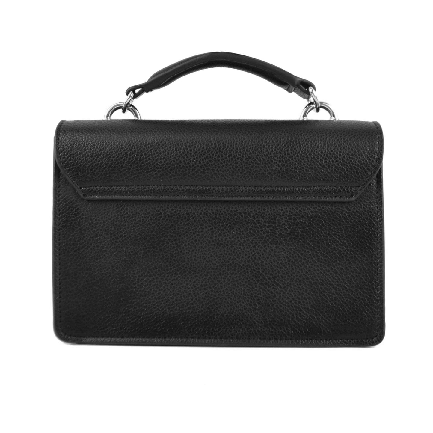 Nova Star Studded Handbag - Black & Silver