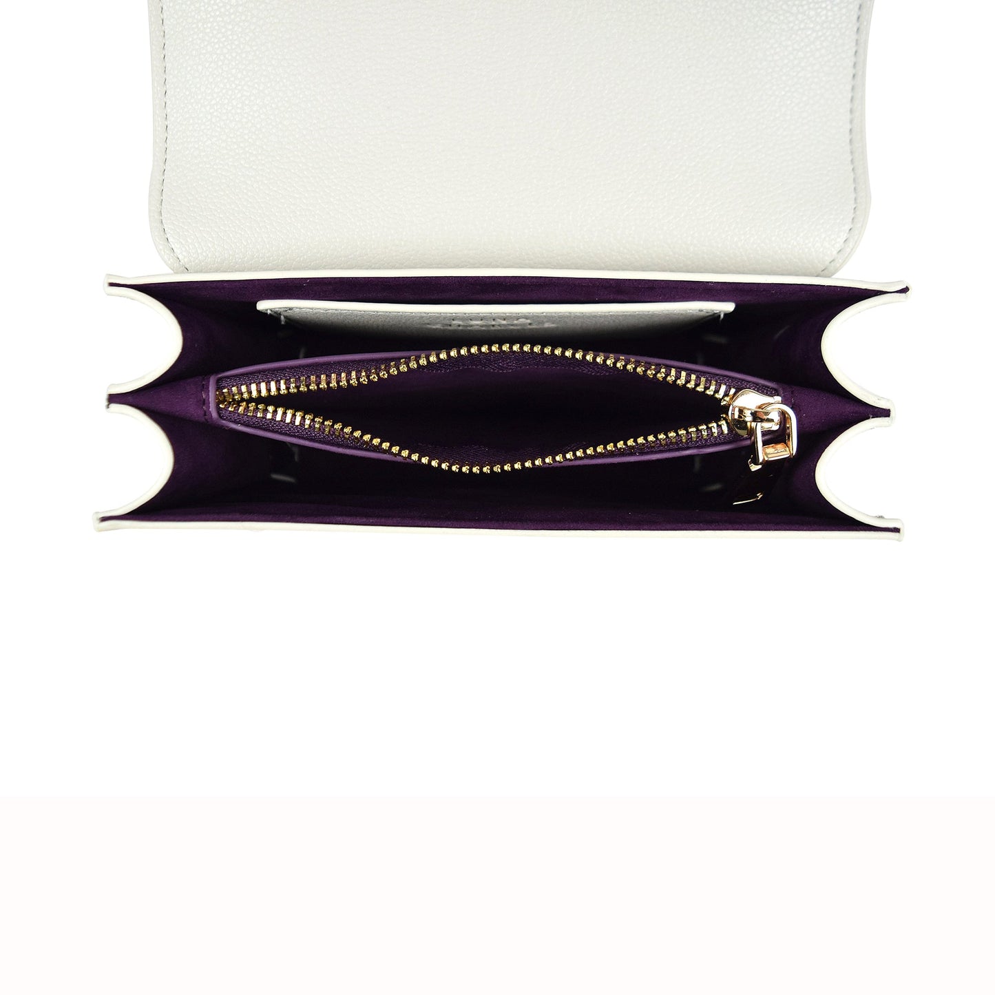 Nova Star Studded Handbag - Grey & Gold