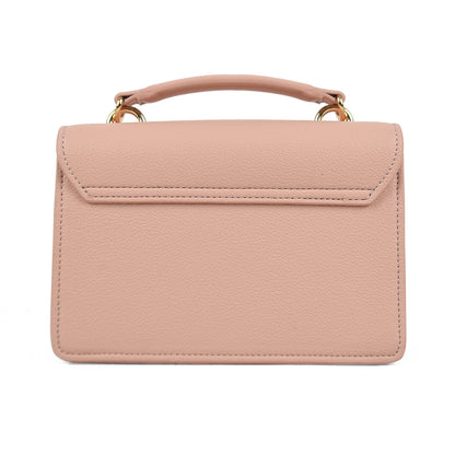 Nova Star Studded Handbag - Pink & Gold