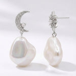 Seraphina Pearl Drop Earrings | 925 Sterling Silver
