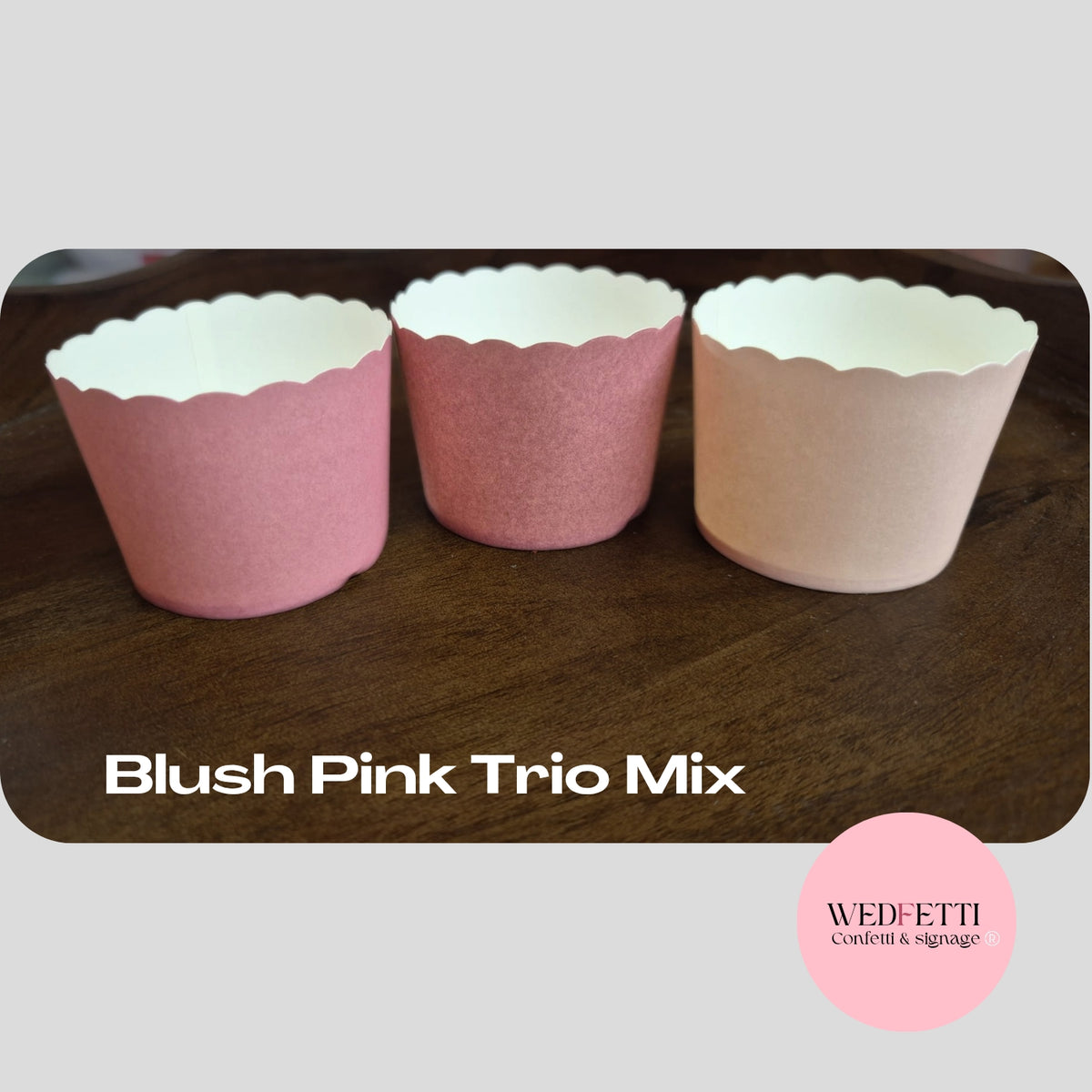 Confetti Cups 10 pack - Small serving size (empty)