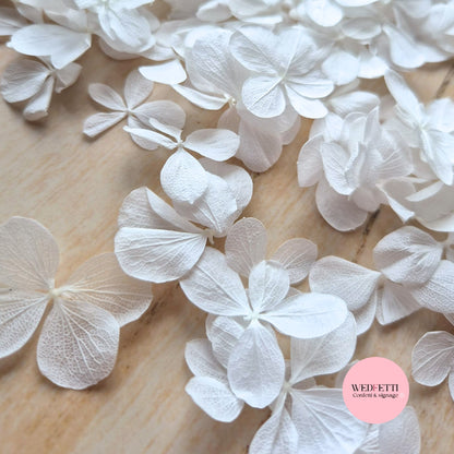 Pure White FlutterFly® Petal Confetti