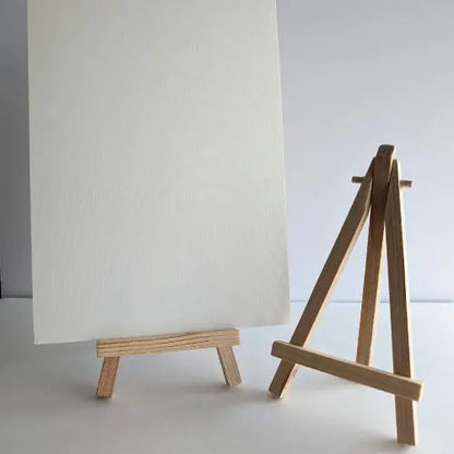 Wooden Easel stand WedFetti