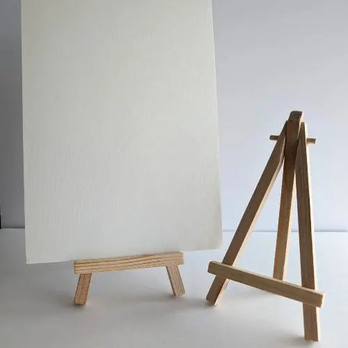 Wooden Easel stand WedFetti