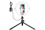 Agfaphoto 11" Bluetooth LED Desktop Ring Light for Smartphones