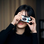 Praktica Single Use Disposable Colour Film Camera with Flash - Blue