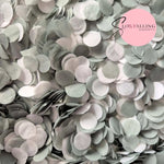 Slow falling paper Confetti - Monochrome WedFetti