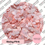 Slow falling paper Confetti - Baby Pink