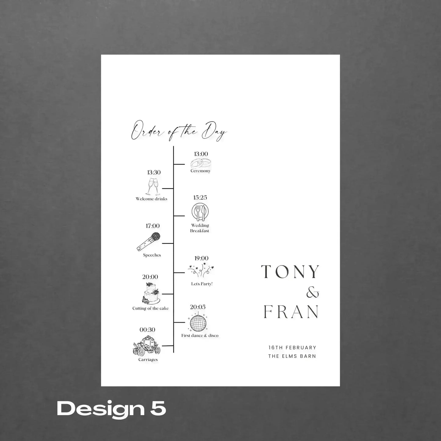 Biodegradable Confetti personalized packets