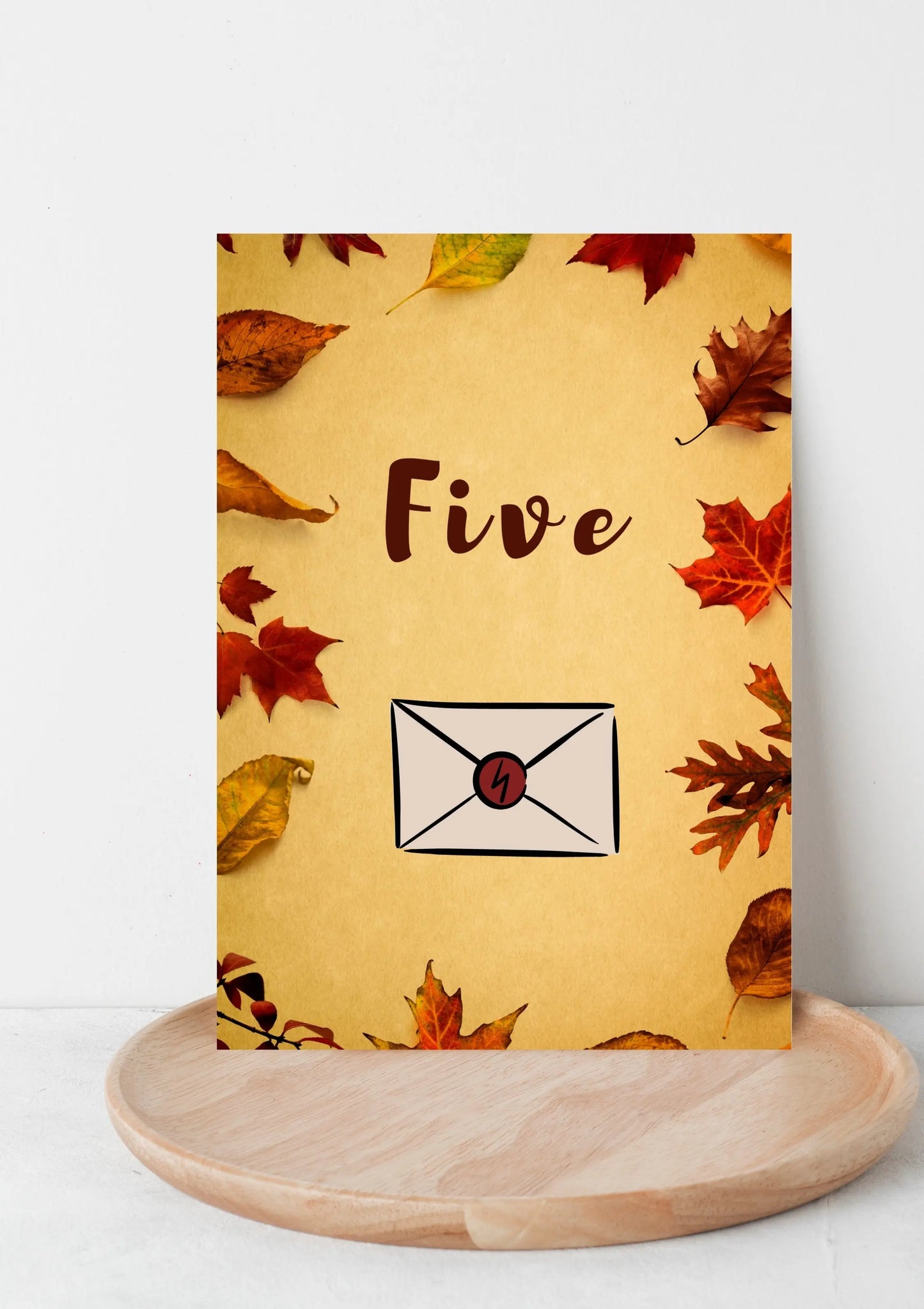 Harry potter style wedding table numbers WedFetti