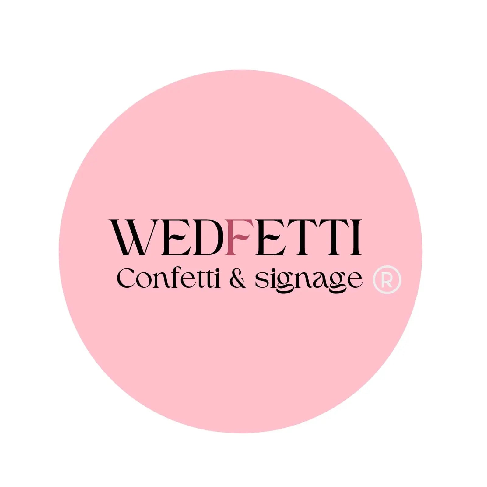 Gift card WedFetti