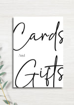 Cards & Gifts (no salutation) WedFetti