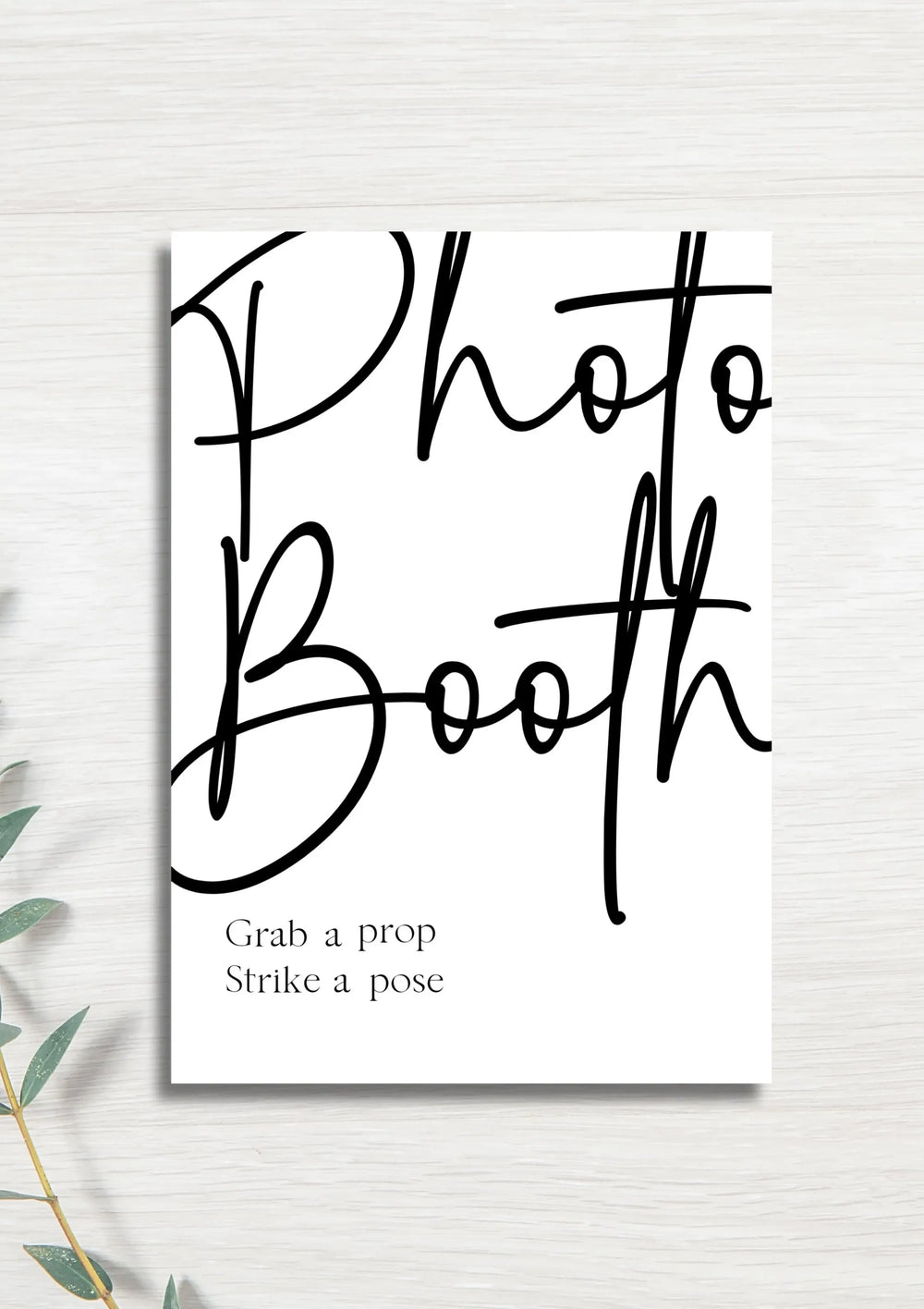 Photo booth WedFetti